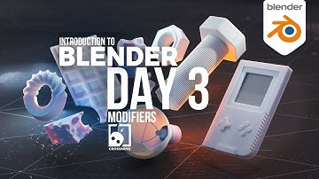 Blender Day 3 - Modifiers -  Introduction Series for Beginners