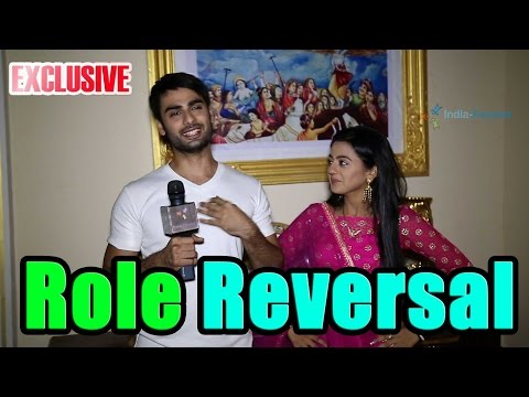 Role reversal with Helly Shah and Varun Kapoor