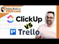 ClickUp vs Trello | Task management review for Online Business owners