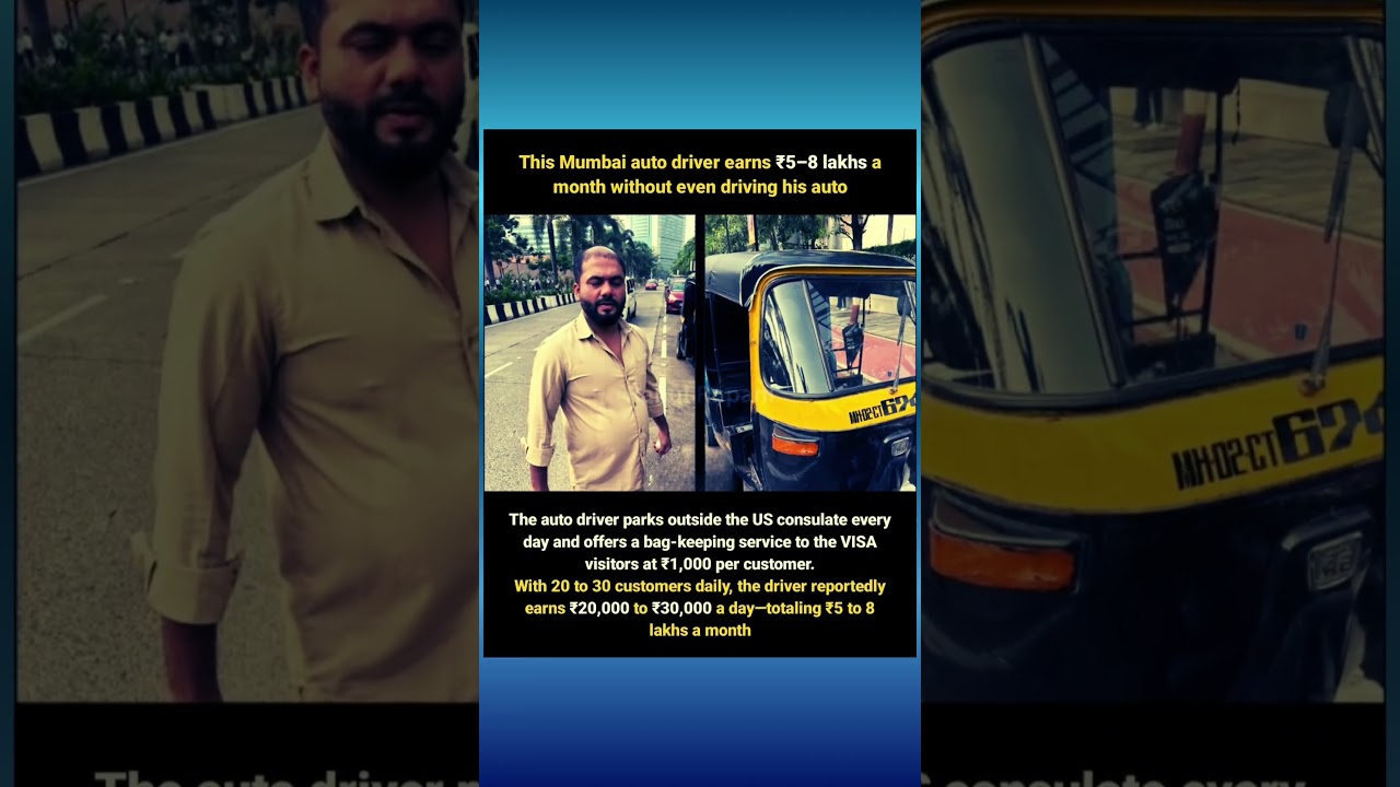 Mumbai Auto Driver Earns ₹8 Lakhs Monthly Without Driving | Smartest Side Hustle in India!