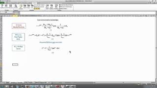 Using the computer based model
