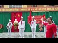 Dẫn chương trình đón học sinh đầu cấp.