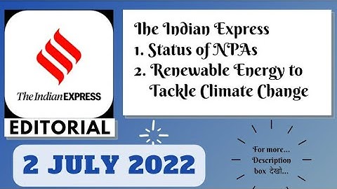 2nd July 2022 | Gargi Classes The Indian Express Editorials and Ideas Analysis | By R.K. Lata