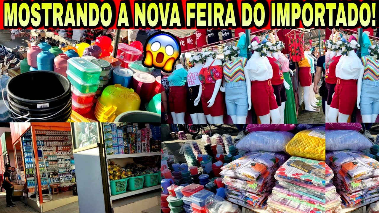 TOUR PELA FEIRA DE CARUARU- MOSTREI A NOVA FEIRA DO IMPORTADO!!! 😱