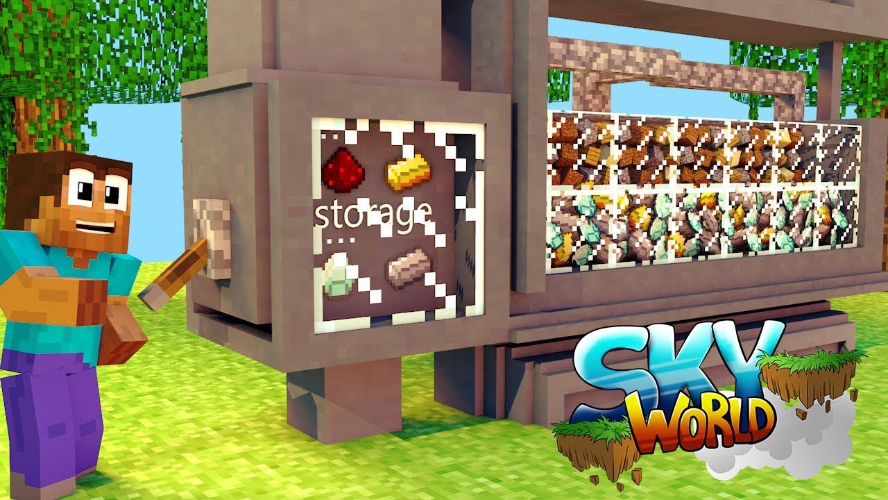 ENDLICH! Mein Storage System! - Sky World #15 mit Balui