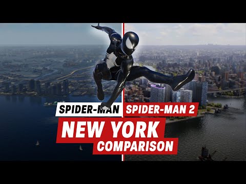 kein Name: vs. Spider-Man Comparison: How Has New York Changed?