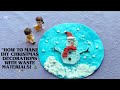 “How to Make DIY Christmas Decorations with Waste Materials! 🎄✨”