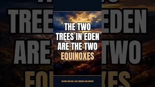The Two Trees in Eden Are the Two Equinoxes #shorts