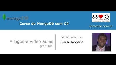 MongoDb com C#