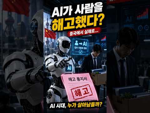 중국에서 지금 AI 때문에 벌어지는 일...    #중국정보통 #지식 #꿀템 #중국트렌드 #이슈 #중국소비 #신기한제품 #뉴스