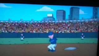 Family Guy armless baseball player