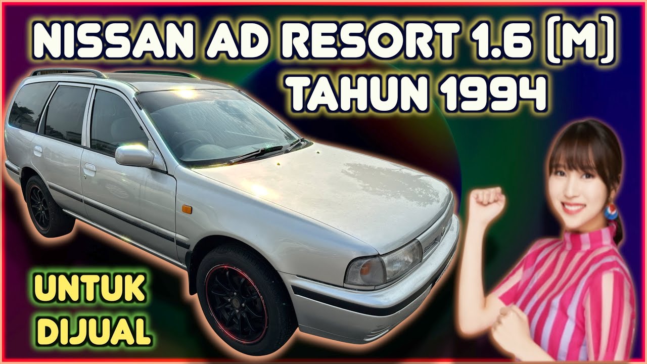 Nissan Ad Resort 1.6 (M) Wagon Edition Tahun 1994 Untuk Dijual - YouTube