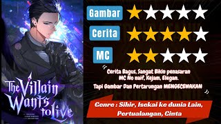 Dosen Killer Di Dunia Sihir alurceritamanhwa The Villain Wants To 