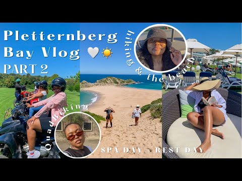 TRAVEL VLOG // beach hiking + Knysna boat cruise + Tsitsikamma quad biking - Nothile M South Africa