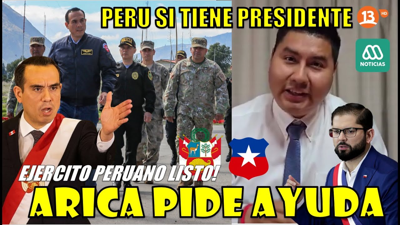 PRENSA CHILENA: ARICA ESTA DESPROTEGIDA EN FRONTERA CON PERU- CHILENOS ASUSTADOS X EJERCITO DE PERU