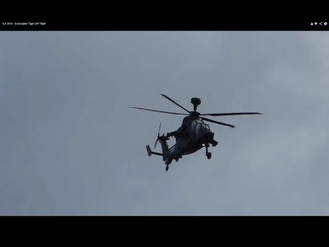 ILA 2012 - Eurocopter Tiger UHT flight