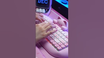 Typing ASMR of  YUNZII C68 keyboard, Milk Switch #keyboard #desksetup #mechanicalkeyboard #yunzii