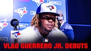 Vladimir Guerrero Jr.'s wild MLB Debut