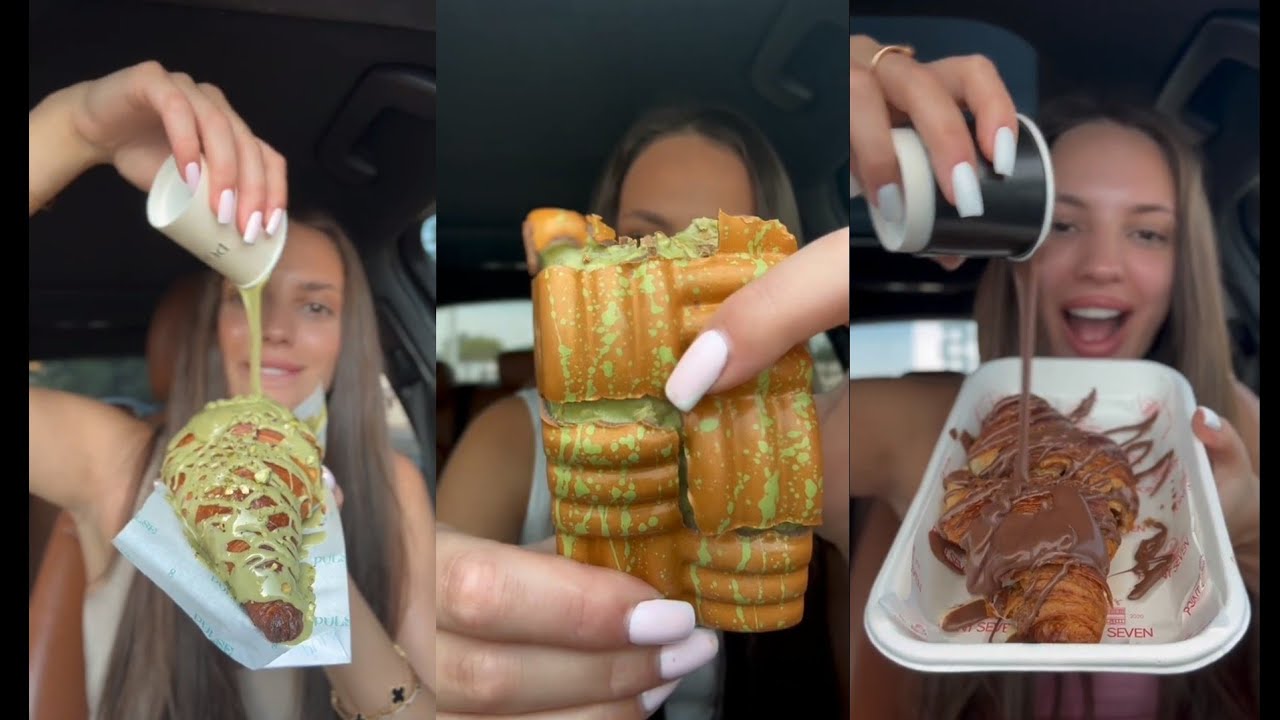 kumpulan tiktok mukbang ASMR @mariavehera257 ||part1