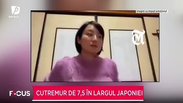 Cutremr de 7,5 în largul Japoniei
