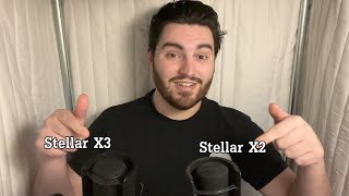Stellar X2 vs. Stellar X3 | Microphone Head to Head