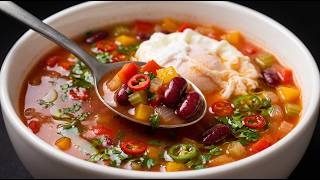 I make this bean soup 3 times a week! Healing Red Bean Soup in 20 Minutes
