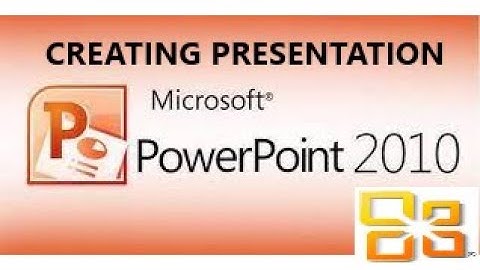 POWERPOINT 2010 CREATING PRESENTATION || Tutorial for Beginners ||  Tools For Online Teaching.