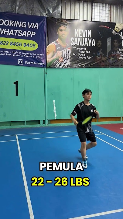 tarikan senar yang cocok untuk pemula sampai profesional #badminton  #badmintonlovers #bulutangkis