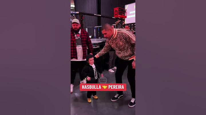 Hasbulla 🤝 Alex Pereira