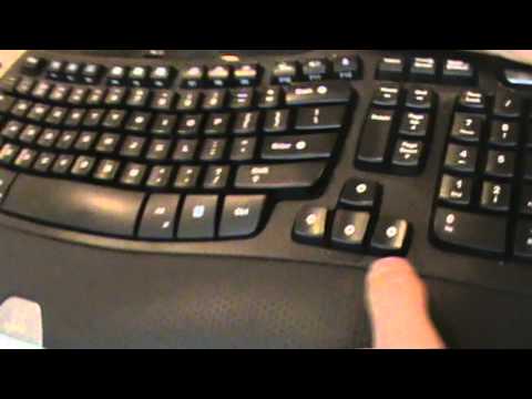 grill hverdagskost Spaceship Logitech Wave wireless keyboard and mouse review - YouTube