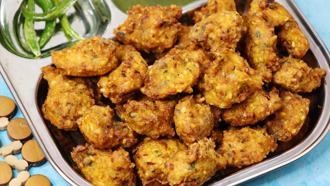 Moong Dal Pakoda | Moong Dal Ke Pakode | मूंग दाल के क्रिस्पी पकोड़े