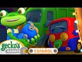 Piajamada con Bebé Camión 😴 | 🐸 Garaje de Gecko | Carros para niños | Vídeos educativos