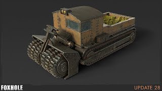 Harvesters Are Here & New Spawn Screens β Foxhole (Update 28)