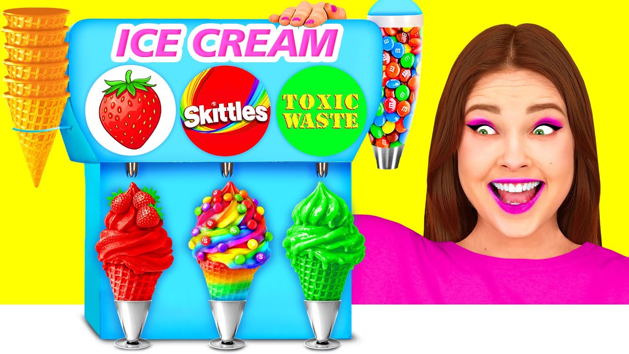 Мороженое Челлендж | Потрясающие Кухонные Лайфхаки с ChallengeTeen