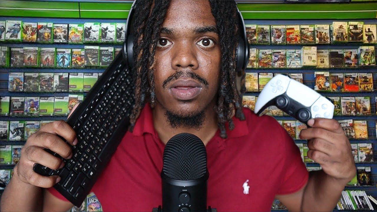 [ASMR] The MOST realistic game store EVER 🎮