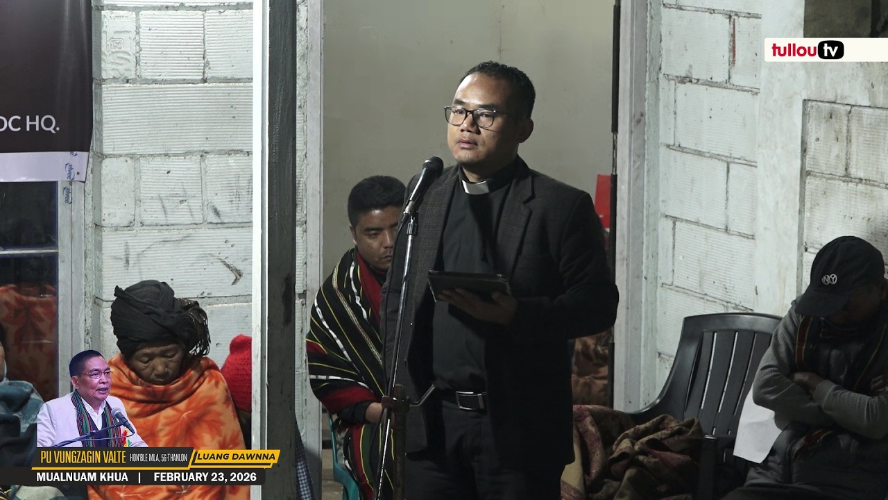 Pu Vungzagin Valte luang tung a Pastor H. Biakson thugenna