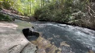 Middle Waterfall - Stone Mountain State Park - Roaring Gap, NC