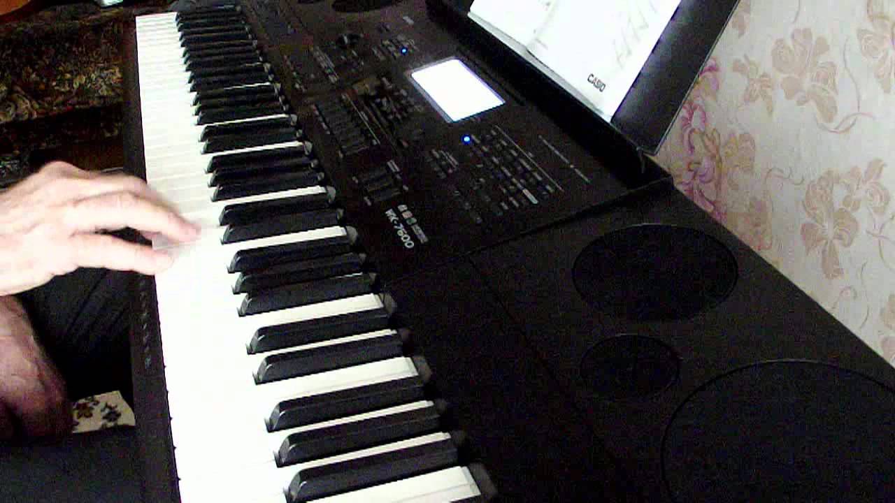 casio wk 7600 youtube