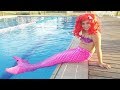 A menina sereia! Historinha da Bela com cauda de Sereia | DisneySurpresa