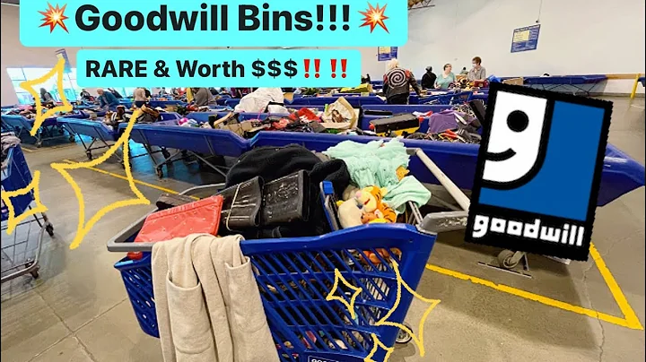 Let’s GO To Goodwill Bins! It’s Worth $100+?! Come Thrift With Me For Resale! +HAUL!