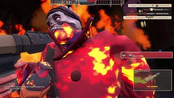 TF2 halloween Game play Fats with chicken