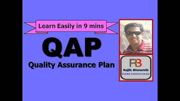 Quality Assurance Plan QAP