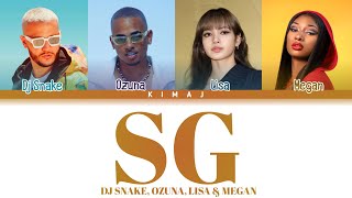 [Dj Sanke] 'SG' (Ozuna, LISA, Megan Thee Stallion) Color Coded Lyrics Esp\/Eng