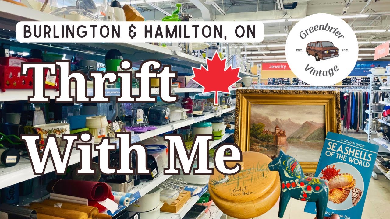 Thrift With Me In Ontario For Vintage Home Decor! + Haul & Styling | Vintage Seller | Canada
