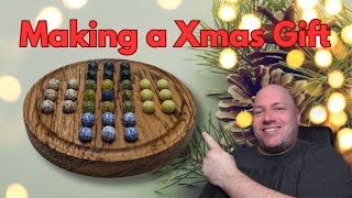 Making a solitaire board for a friend - A woodturning project