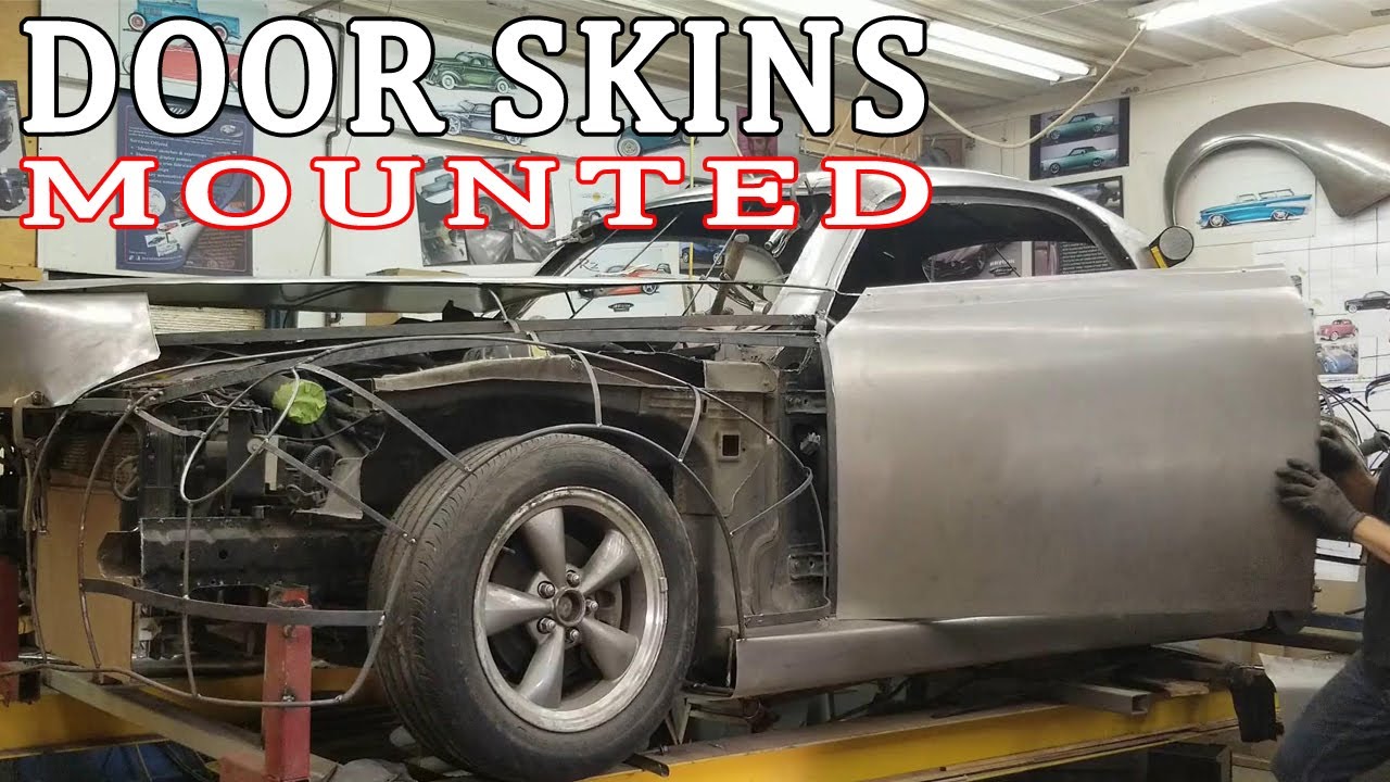 Hand Shaped Door Skin Installed Pt.2 - Ep.29 - 1940 Ford Coupe