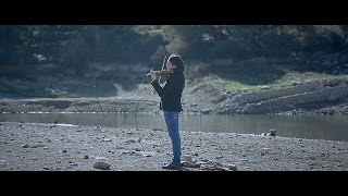 Video thumbnail of "Hallelujah - Tribute to Leonard Cohen (Violin cover by Maxim Distefano) Diga di S. Rosalia [Sicily]"