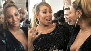 Beyonce hangs out with Mariah Carey, Normani Kordei, and Justine Skye at Jay Z&#39;s ROC NATION Brunch