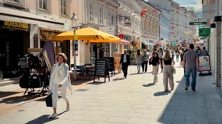 Walk In Historic Old Town Of Sankt Pölten, September 2022, Austria | 4K Hdr