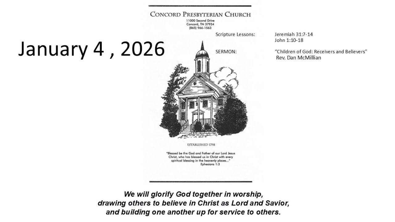 CPC Sermon January 4, 2026